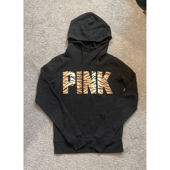 HTF VS PINK Tiger Stripe Hoodie - Picture 1 of 3